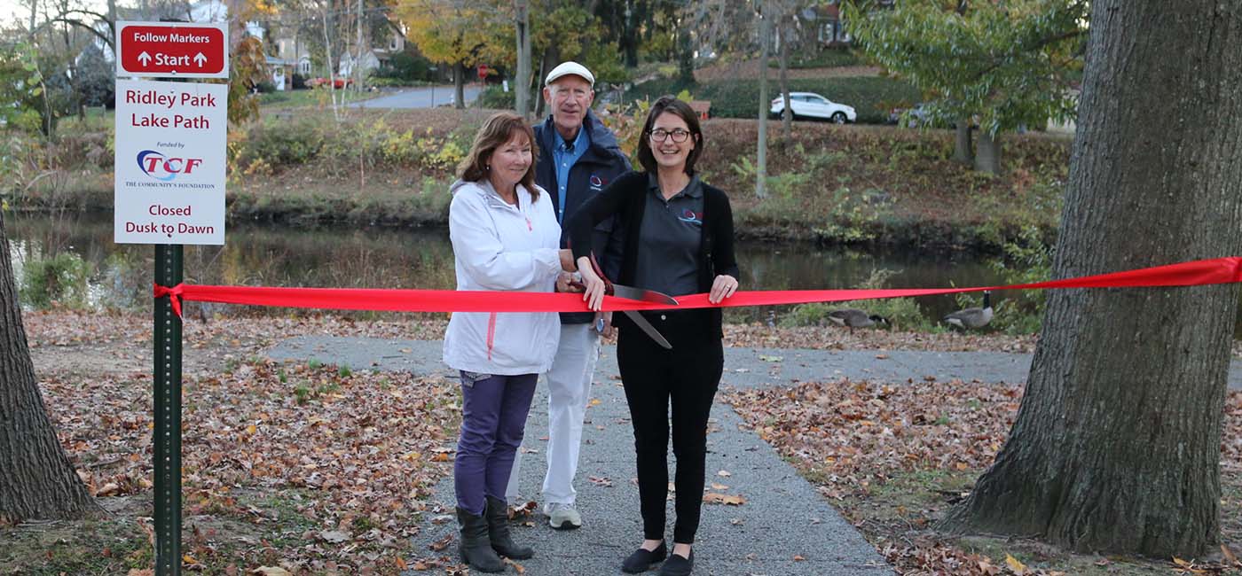 Ridley Park Trail, Ribbon Cutting